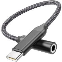 USB C til 3,5 mm hodetelefonadapter, type C til Aux-lyddonglekabel for Pixel5 4 3XL, kompatibel med Samsung Galaxy S21S20
