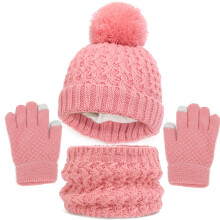 Dinosaur Knit Hats & Gloves Set for Toddler Boys Girls, Shatter-Resistance Winter Snow Hat with Mittens, Compatible with Cold Weather