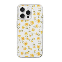Carcasă TPU cu motive florale pentru iPhone 16Pro – Ultra Subțire, Rezistentă la Șocuri, Îngălbenire, Rezistentă la Zgârieturi,