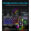 Μηχανικό πληκτρολόγιο gaming CKLXNGT RGB με πολύχρωμο οπίσθιο φωτισμό, μεταλλικό πάνελ 5
