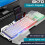 Μηχανικό πληκτρολόγιο gaming CKLXNGT RGB με πολύχρωμο οπίσθιο φωτισμό, μεταλλικό πάνελ 7