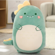 Peluche Squishmallows de 45 cm, animal Kawaii, almohada grande y suave, dinosaurio.