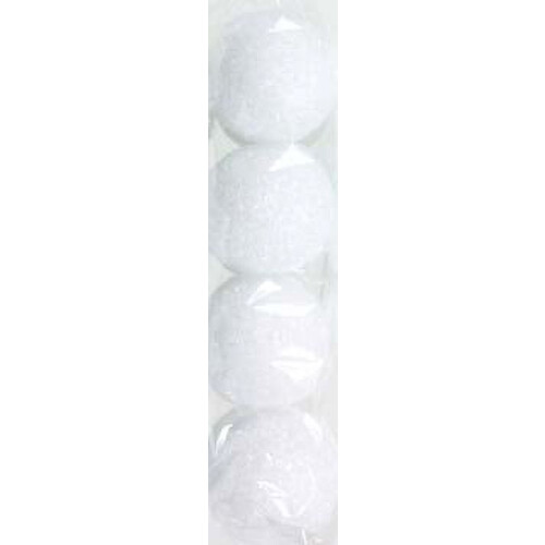 FloraCraft Espuma Bolas 12 peças 1,5 polegadas Brancas 2