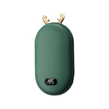 Wiederaufladbare Handwärmer, 5200 mAh, doppelseitig, 20 Stunden Wärme, tragbarer Taschenwärmer mit Powerbank, kompatibel mit USB-Geräten