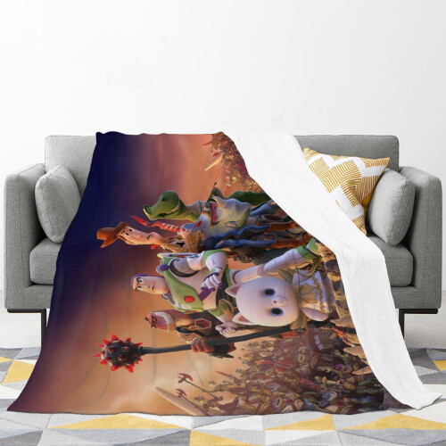 Κουβέρτα Anime Toy Story Ζεστή, εξαιρετικά απαλή κουβέρτα, φανελένια κουβέρτα, σαλόνι, 1