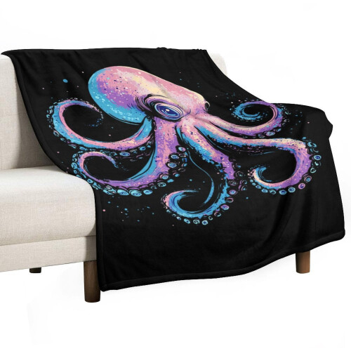 Κουβέρτα Octopus Super Soft Χριστουγεννιάτικη Κουβέρτα από Φανέλα, Κουβέρτες Μικροϊνών