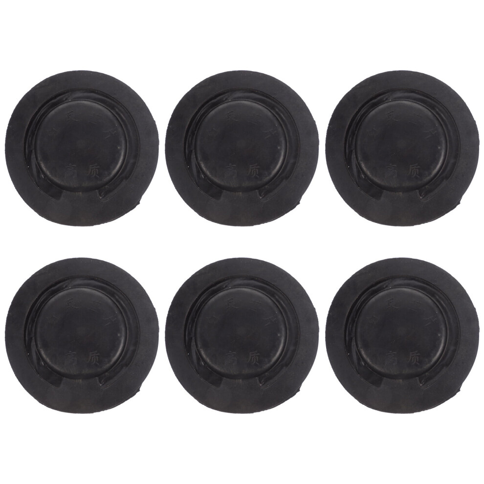 Eease 6Pcs Water Pump Valves Rubber Gaskets Black Portable Hand Pump 9448196096697