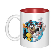 Looney TunesΚεραμική Κούπα 11Oz, Χαριτωμένο Κύπελλο Καφέ για Άνδρες & Γυναίκες, Δώρο
