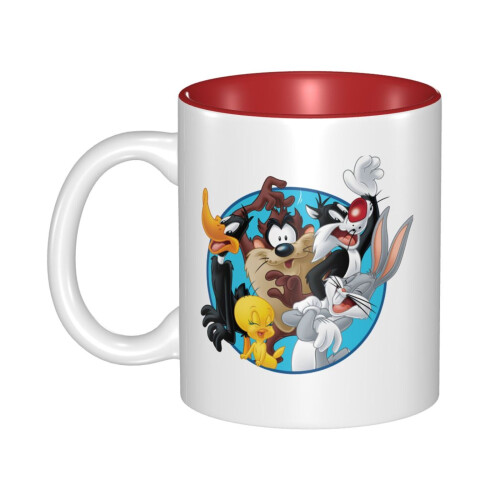 Looney TunesΚεραμική Κούπα 11Oz, Χαριτωμένο Κύπελλο Καφέ για Άνδρες & Γυναίκες, Δώρο