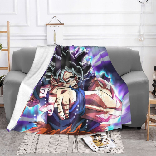 Κουβέρτα Dragon Ball Fleece, εξαιρετικά μαλακή και άνετη, για άνδρες, γυναίκες, 2