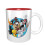 Looney TunesΚεραμική Κούπα 11Oz, Χαριτωμένο Κύπελλο Καφέ για Άνδρες & Γυναίκες, Δώρο 4