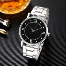 Orologio da uomo casual al quarzo con cinturino ultra sottile in acciaio inossidabile, in offerta su Crearance