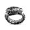 Δαχτυλίδια εξάγωνα ανοιχτής καρδιάς για γυναίκες, συμβατά με το δαχτυλίδι Nidhogg, 4