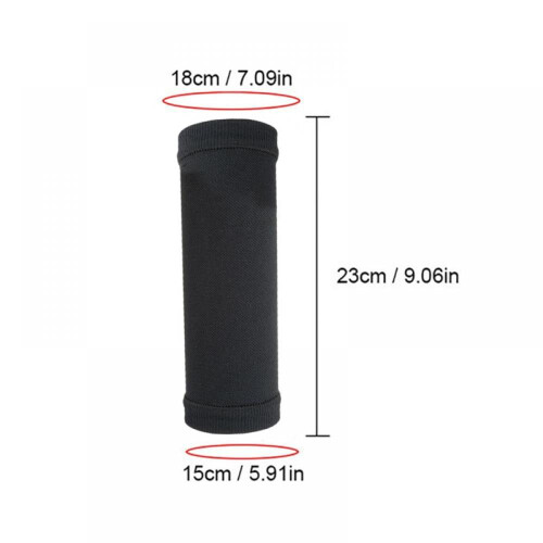 Hotiary Elastiske Nylon Arm Slankeærmer til Kvinder, Sort(2) 2