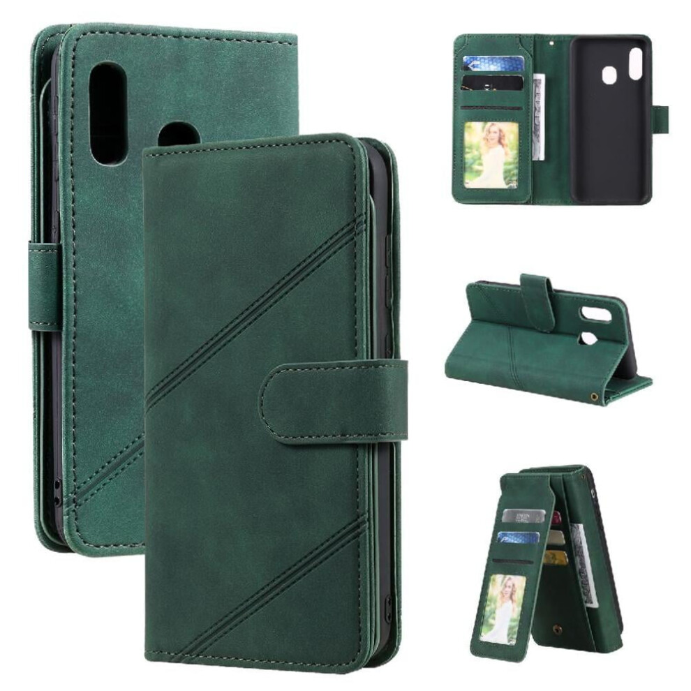 Case For Compatible With Samsung Galaxy A20e Pu Leather Wristband Card Holder Kickstand Wallet Flip Folio Magnetic 9004841141947