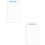 80 Sheets Size 6-Hole Paper Refills For Notebook Planner Journal Dairy (TODO Diary) 1