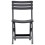 vidaXL Folding Garden Chairs 2 pcs Plastic Anthracite Anthracite 3