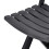 vidaXL Folding Garden Chairs 2 pcs Plastic Anthracite Anthracite 7