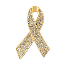 Broșă panglică cu strasuri de cristal, delicată, tip broșă de rever, accesorii de bijuterii pentru femei