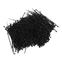 1000 stk. sort nylon kabelbinder fastgørelsesfolie 95 mm x 2 mm