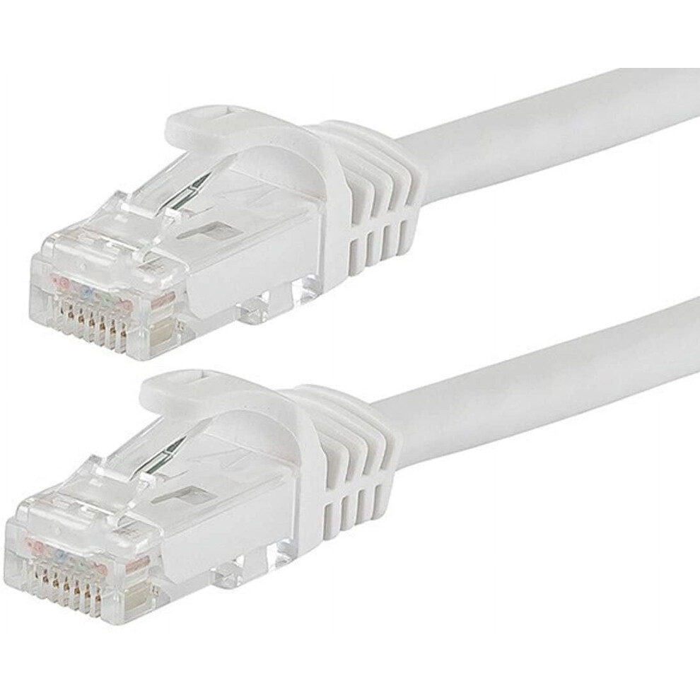 109835 Flexboot Cat6 Ethernet Patch Cable - Network Internet Cord - Rj45, Stranded, 550Mhz, Utp, Pure Bare 9340258062858