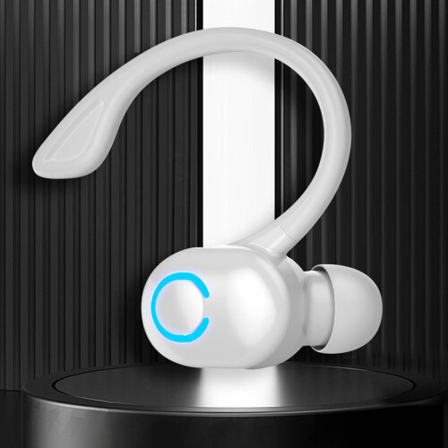 QISIWOLE Νέα ακουστικά Bluetooth με δυνατότητα τοποθέτησης στο αυτί, στερεοφωνικά
