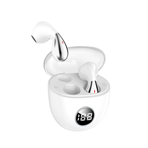 Ακουστικά Bluetooth με ψηφιακή οθόνη σταγόνας νερού Zeceouar, πραγματικά ασύρματα