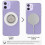 Μαγνητική συμβατότητα με δαχτυλίδι iPhone, περιστροφή 360 μοιρών για λαβή τηλεφώνου 5