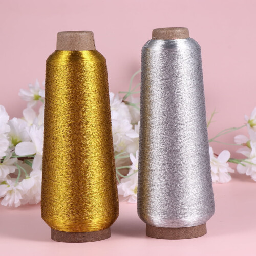 Mizh4Rolls από κλωστές κεντήματος, DIY σταυροβελονιά, μεταλλικό σύρμα καρουλιού, είδη 2