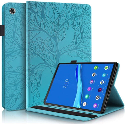 Capa compatível com Lenovo Tab M10 Plus 10.6 polegadas 3ª geração 2022. Capa tipo carteira em couro PU premium com suporte e múltiplos ângulos