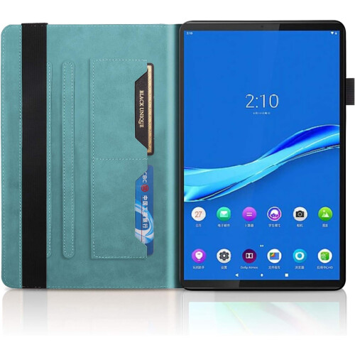 Capa compatível com Lenovo Tab M10 Plus 10.6 polegadas 3ª geração 2022. Capa tipo carteira em couro PU premium com suporte e múltiplos ângulos 1