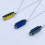 Collier mini harmonica 8 pièces, 4 trous, 8 tons 4
