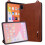 Μαλακή δερμάτινη θήκη πλάτης με στήριγμα καρπού για συμβατότητα με iPad Pro11M4 2