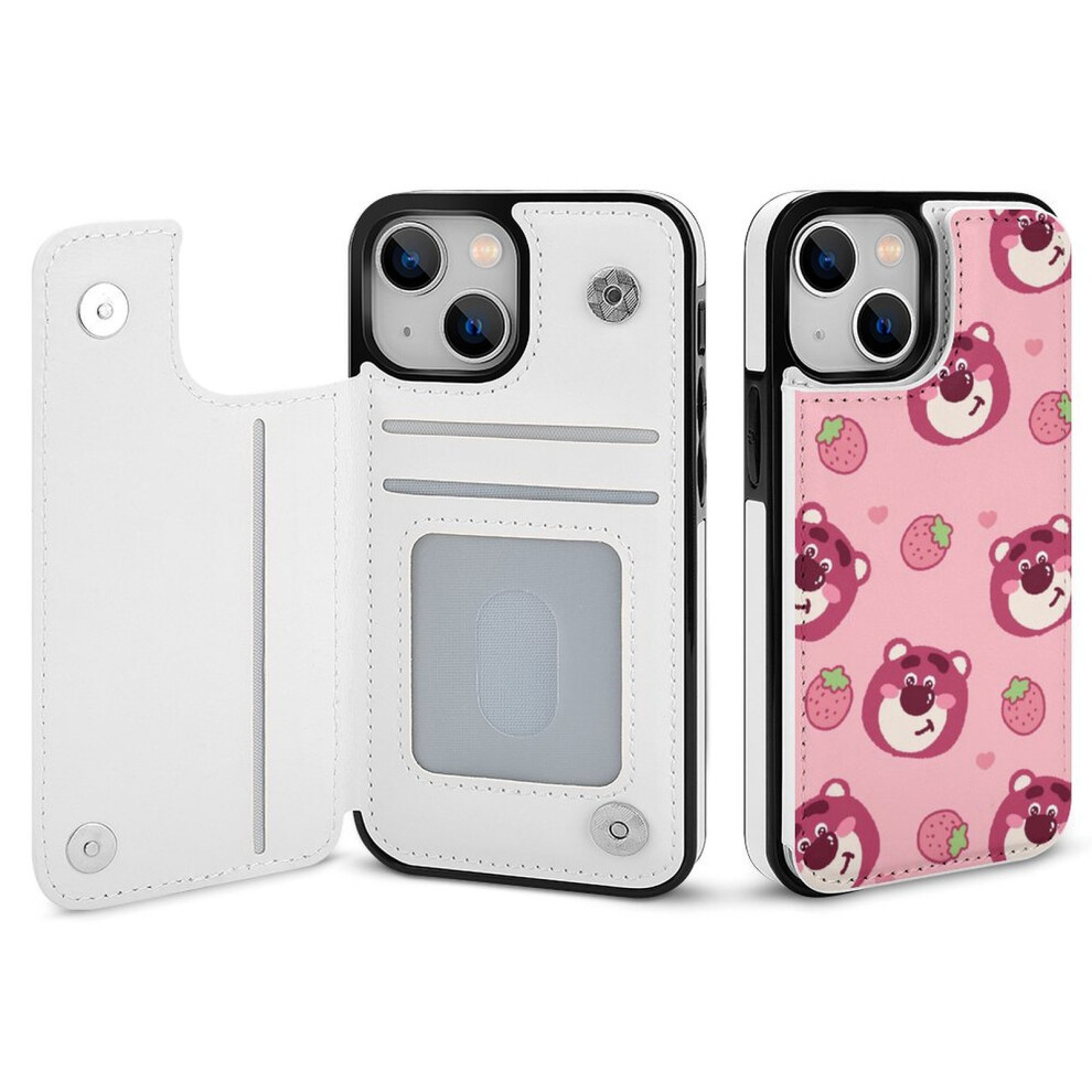 Lotso Compatible Iphone 14 Wallet Case With Card Holder, Pu Leather Folio, Magnetic Clasp & Shockproof Design For Women 9423501564436