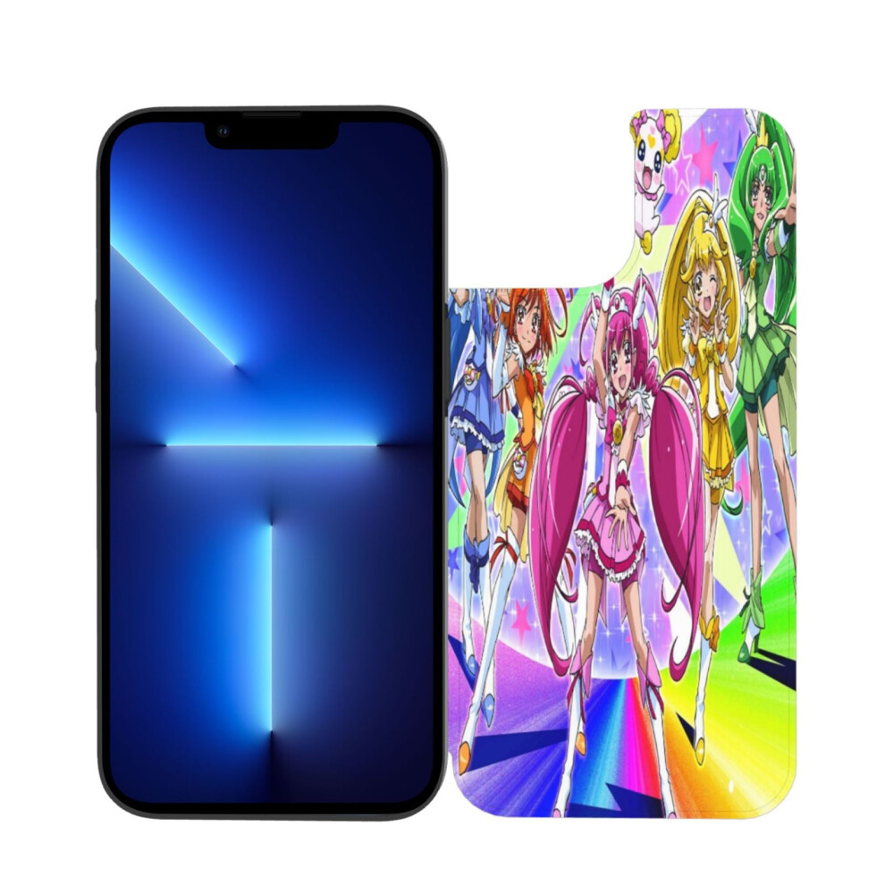 Glitter Force Compatible With Iphone 13 Phone Case, Leather Case Magnetic Closure Flip Cell Phone Cover For Compatible With Iphone 13 Dual Camera 9423501564610