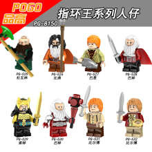 Blocuri de construcție PG8149Stăpânul Inelelor8183Figurine asamblate Stark Orc Bilbo PG8160Jucării cele mai bine vândute