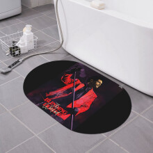 Tapis de bain en terre de diatomées The Weeknd, super absorbant et à séchage rapide, pour salle de bain, cuisine et porte, 40 x 60 cm.