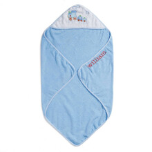 Personalized Hooded Towel with Train
