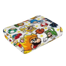 Serviettes de bain Mario pour les mains, serviettes de bain/visage douces et très absorbantes pour adultes et enfants