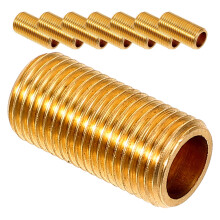 Lot de 8 rallonges de tiges de lampe creuses M10 pour réparations à faire soi-même