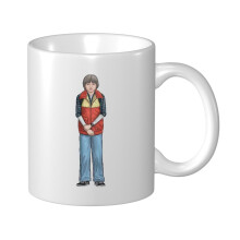 Stranger Things Comics Mug Coffee Cup For Cocoa, Tea, Beverages | Holds 12 Ounces Ceramic Camper Mug Small Coffee Cup