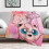 Κουβέρτα C-lefairy Queen Size, εξαιρετικά μαλακή και ελαφριά βελούδινη φανέλα, άνετη για 5