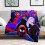 Κουβέρτα IntoTheSpider-Verse Queen Size, συμβατή με δώρα με βεντάλια, εξαιρετικά απαλή, ελαφριά 5