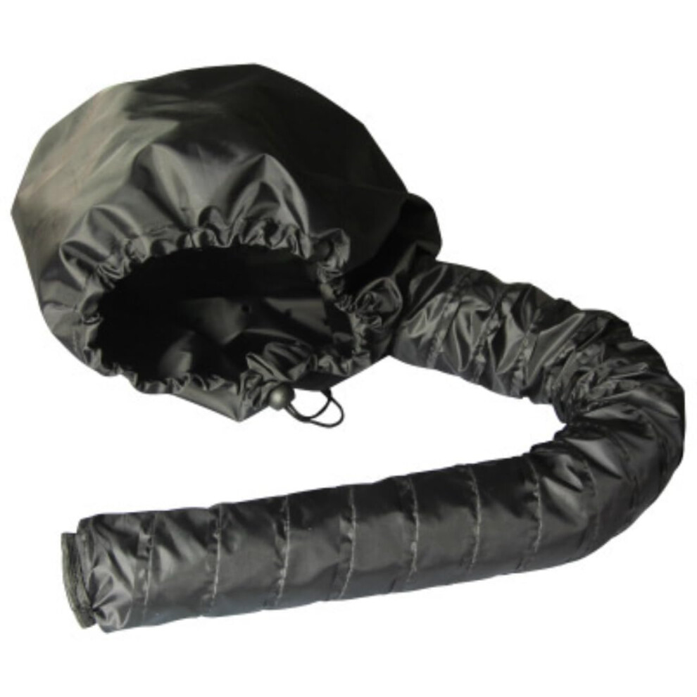 Black Hair Steaming Cap Electric For Hot Oil Treatment And Adjustable Hair Drying Cap Home Care