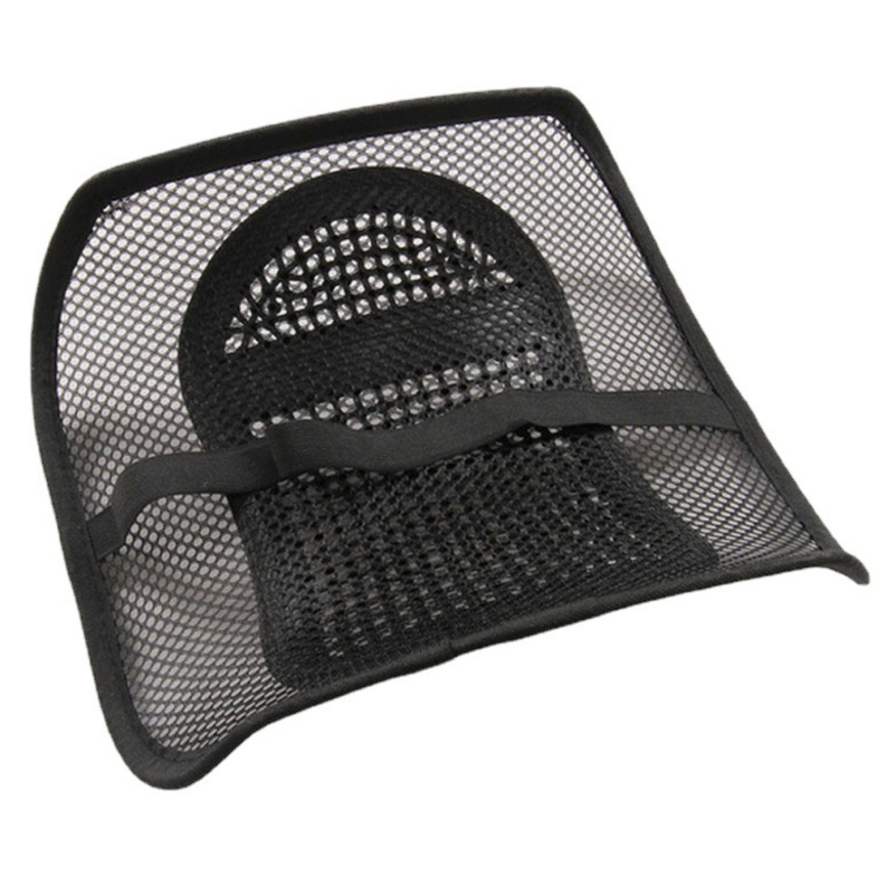 Mesh Back Lumbar Support, Ergonomic Adjustable Tension Straps For Correcting Posture And Relaxing Back 9138057168891