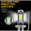 Λαμπτήρες H3LED, εξαιρετικά φωτεινά φώτα ομίχλης LED με φωτισμό 180 μοιρών και στις δύο 5