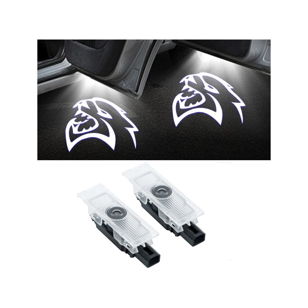 Innovative Projection Ghost Shadow Door Logo, Aluminum Heat Dissipation Back Casing & Led Cold Source Ensures Durability & Light 9138057169140