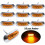 Δείκτης πλευρικής σήμανσης Amber Light, Διαφανής φακός LED, Υποβρύχιος αδιάβροχος για 1
