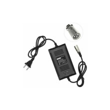 Carregador inteligente para bicicleta elétrica, carregador de bateria de lítio com carregamento rápido, múltiplas proteções de segurança para