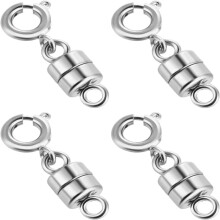 Elegante, met geelgoud vergulde magnetische sluitingconverter, voorzien van een zeldzame-aardemagneet voor een veilige bevestiging aan een